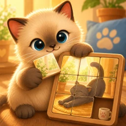 Puzzle Cozy de Gatos